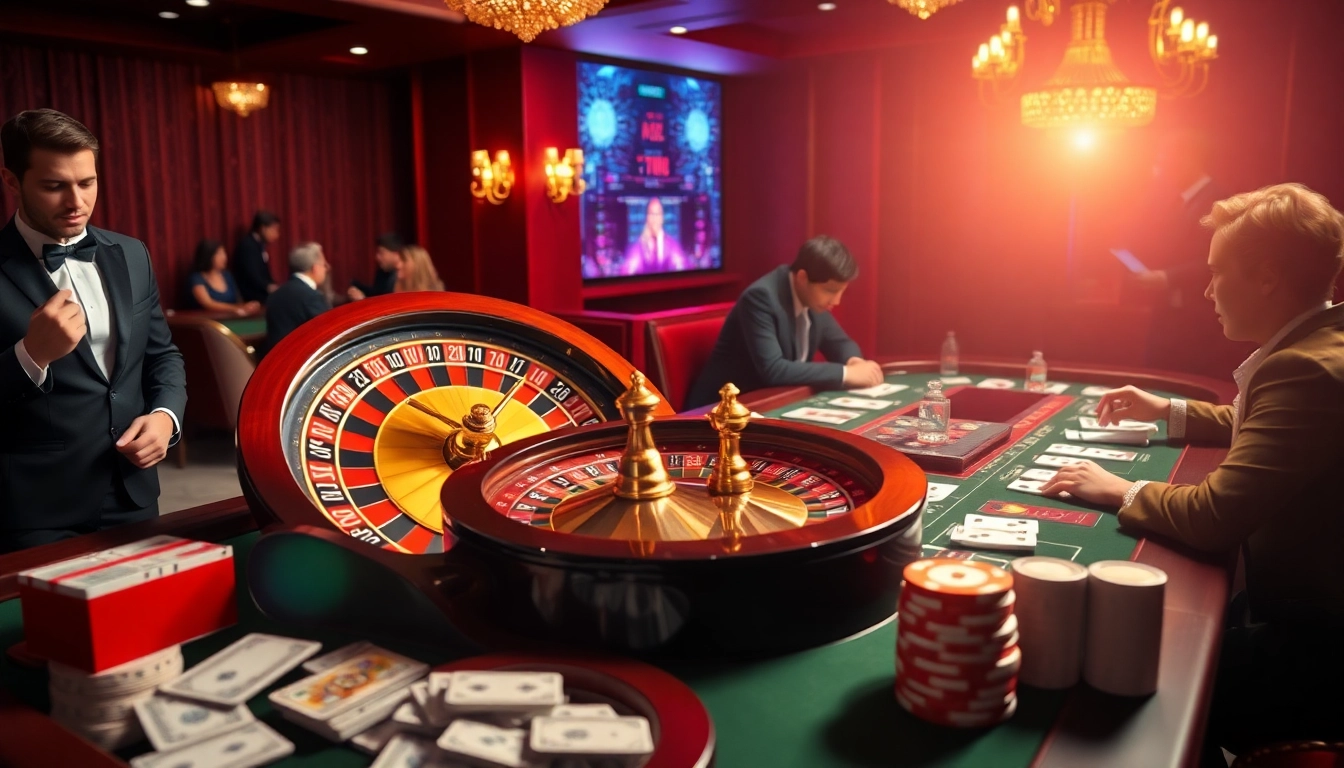 Experience excitement with roulette at https://sky88sa.com/ showcasing luxury casino vibes.