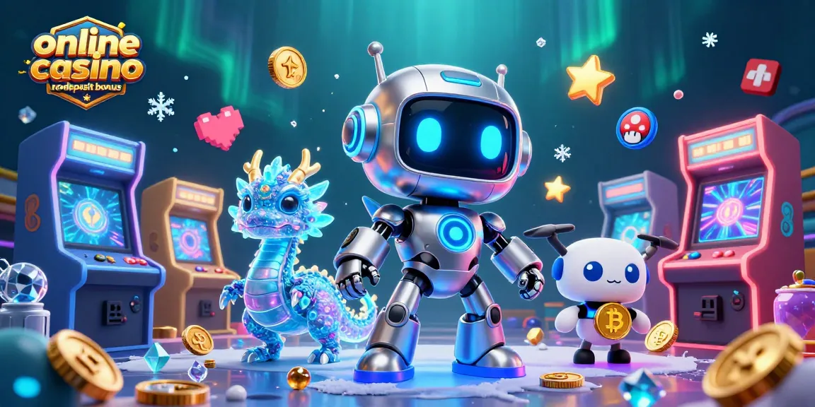 Engage in online casino no deposit bonus gaming action with captivating characters and neon visuals.