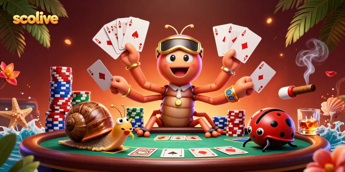 Socolive offers an exciting poker experience featuring vibrant characters, table action, and high-stakes gameplay.