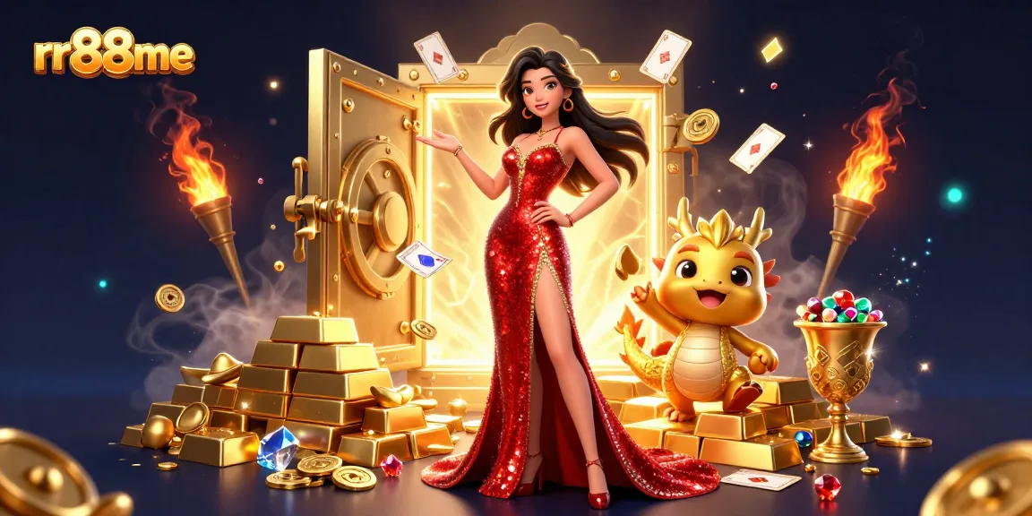 Engage your luck at rr88me with a stunning casino scene showcasing vibrant elements and a welcoming atmosphere.