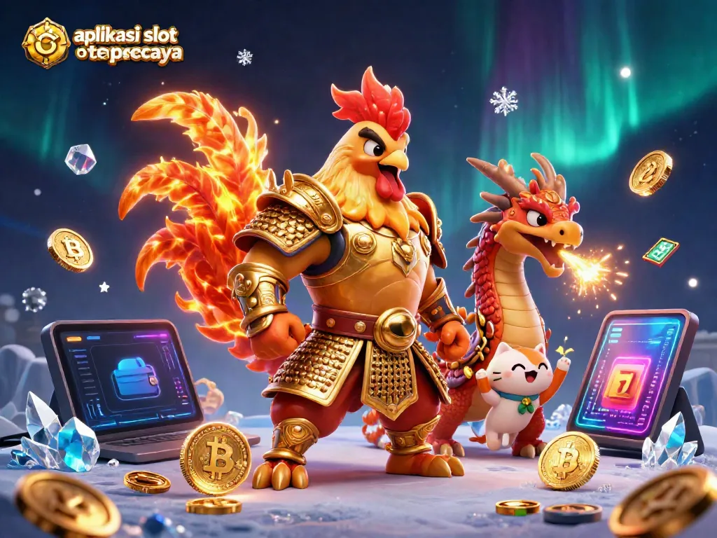 Menggandeng keberuntungan di aplikasi slot online terpercaya dengan karakter bertarung mengesankan dan elemen permainan yang kaya.