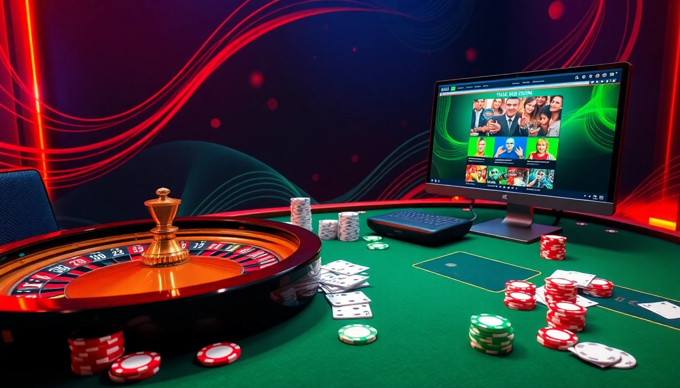 Experience winning at TG88link.com with dynamic casino elements, poker chips, and roulette wheel.
