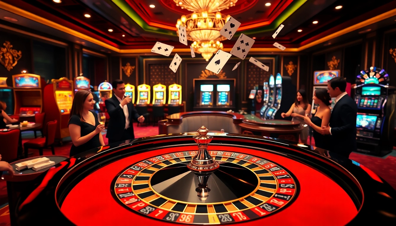 High-stakes gambling at XX88.COM casino with vibrant roulette table and excited players.