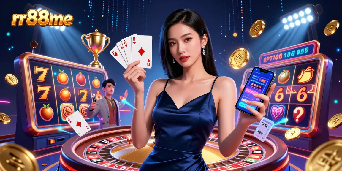 Experience the excitement of gameplay at rr88me with stunning visuals and vibrant casino elements.
