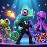 Win big with vic88's thrilling gaming experience featuring vibrant characters and casino elements.