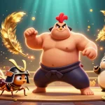 Engage with the electrifying atmosphere of hm88 as a powerful sumo wrestler and fierce samurai cricket battle in a dynamic arena.